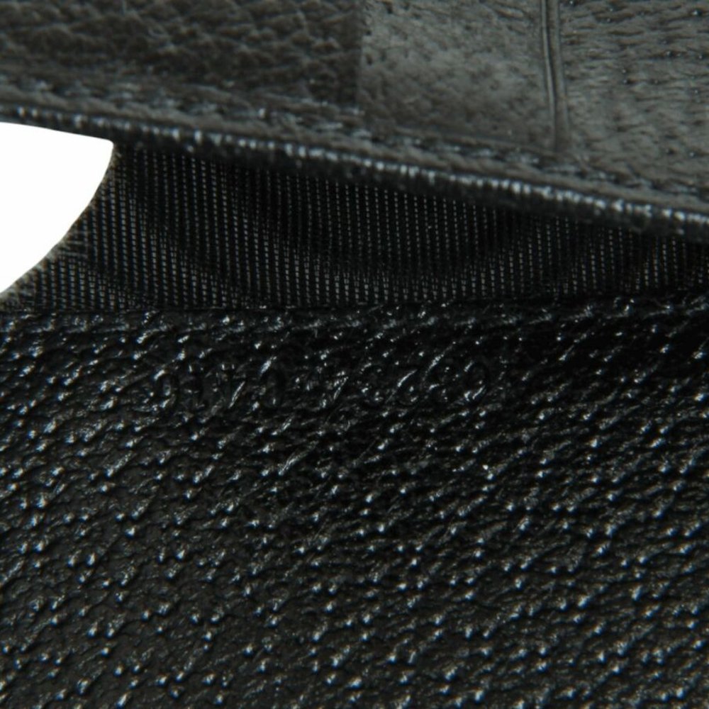 Gucci Web Black GG Logos Pattern Agenda Notebook Cover - Picture 5 of 8